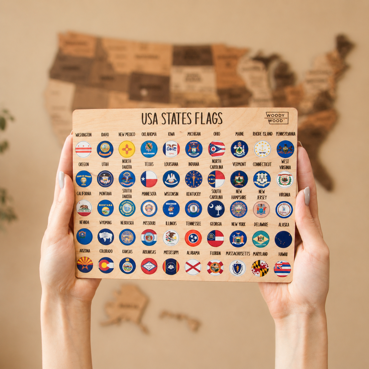 USA Staaten Flaggen Pins