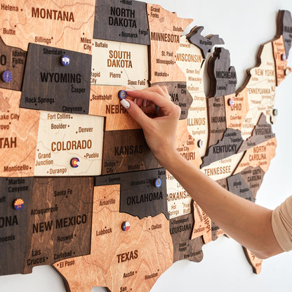 USA Staaten Flaggen Pins